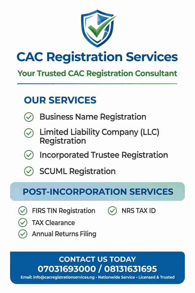 CAC REGISTRATION SERVICES