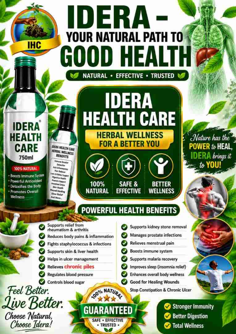 IDERA FOR HEALTHY CARE AND WEALTHY LIVING