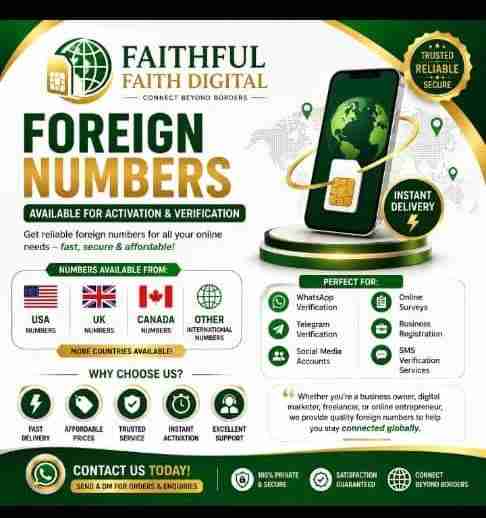 FOREIGN NUMBER VENDOR
