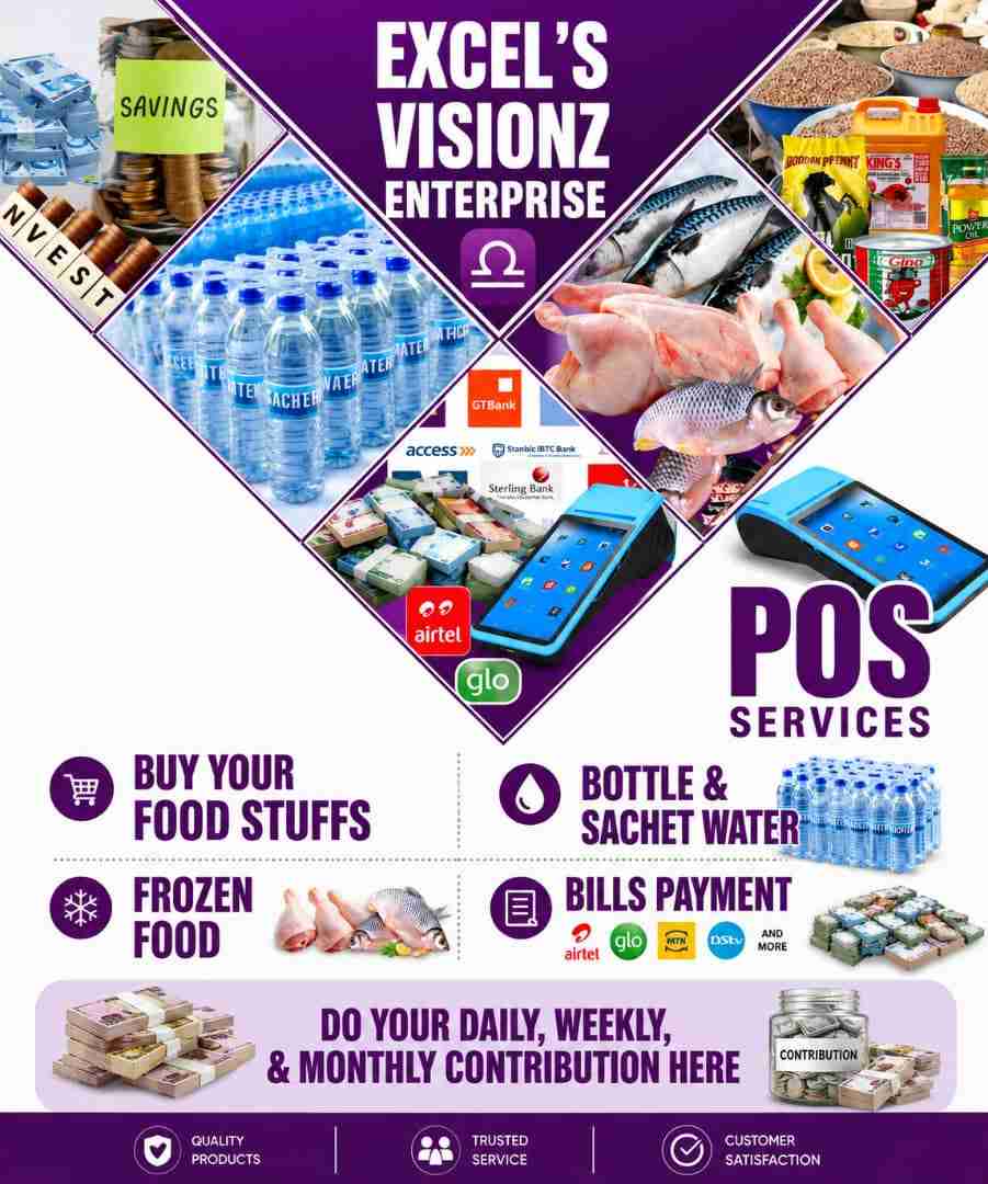 SAVE TIME, SHOP SMART, AND HANDLE YOUR TRANSACTIONS EASILY AT EXCEL'S VISIONZ ENTERPRISE